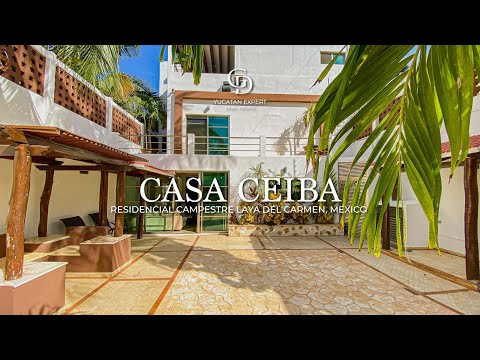 Home Tour - Casa Ceiba – Luxury Home in Residencial Campestre Playa del Carmen, Mexico