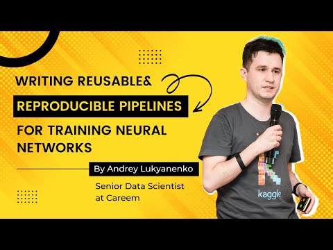 The DataHour: Writing Reusable and Reproducible Pipelines for Training Neural Networks