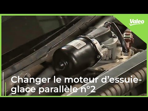 comment demonter moteur essuie glace scenic 2