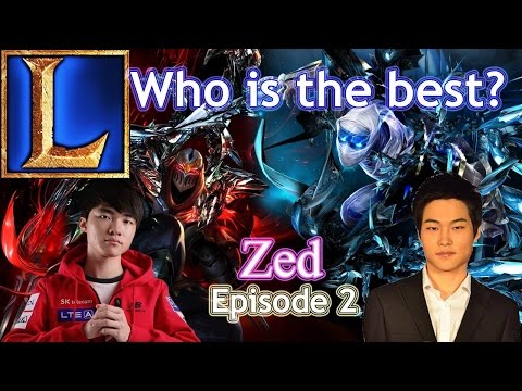 SKT1 Faker vs Dopa (Apdo)- Solo mid HighLight- Who is the best ?