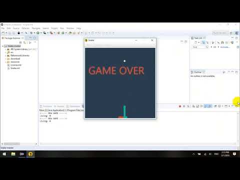 Snake Game In Eclipe Java Complete Source Code