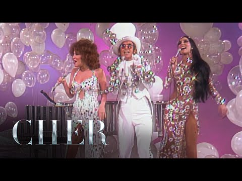 The Very First Episode of the Cher Show Featuring Elton John, Bette Midler, and More (02/12/1975)