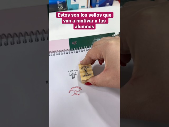 Vídeo relacionado con 5 Sellos para profesores Sellos de Comentarios Docentes con Frases Motivadoras para Corregir Tareas, Evaluar y Recompensar a Estudiantes en Clase o Casa