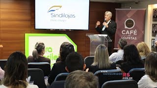 Tributação no varejo foi tema do Café com Lojistas do Sindilojas Porto Alegre