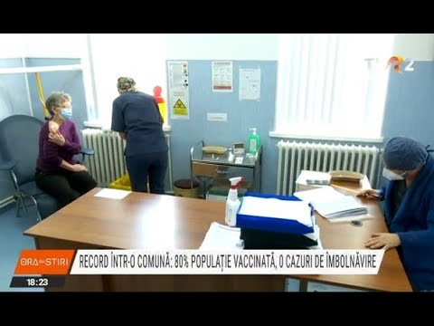 Colelia, din Ialomița, localitatea cu 80% din locuitori vaccinați și fără cazuri de Covid