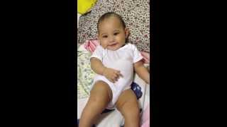 Knicole's super sweet smile.. those cheeks