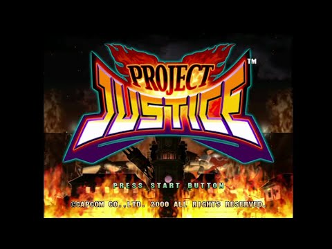 Project Justice(Dreacast) - Arcade(Free Mode) as Akira/Daigo/Gan