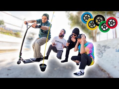 Scooter Olympics - Downhill Slalom!! │ The Vault Pro Scooters