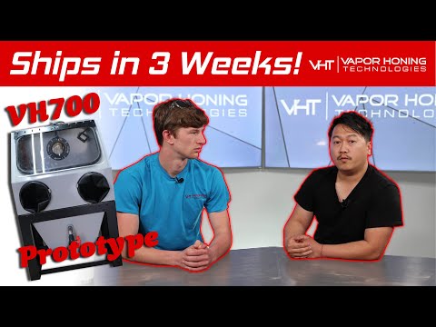 VH700!  A Ground-breaking Vapor Honing Platform - Vapor Honing Technologies