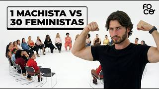 1 MACHISTA VS 30 FEMINISTAS | FT. GABRIEL BREIER