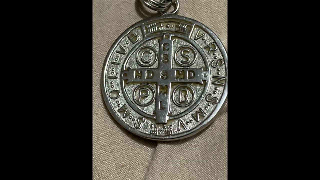The meaning of the letters on the Saint Benedict medal