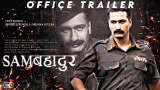 Samबहादुर Official Trailer : Update | Vicky Kaushal | Sanaya Malhotra |  Sambahadur teaser trailer