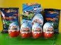 8 Kinder Surprise Eggs Hot Wheels Edition + Blind ...