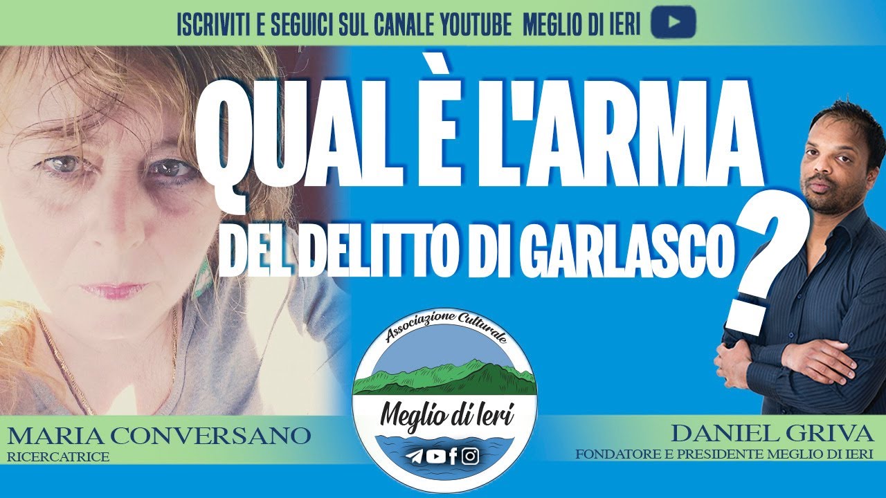 Qual è l'arma del delitto di Garlasco? - MARIA CONVERSANO - Ricercatrice