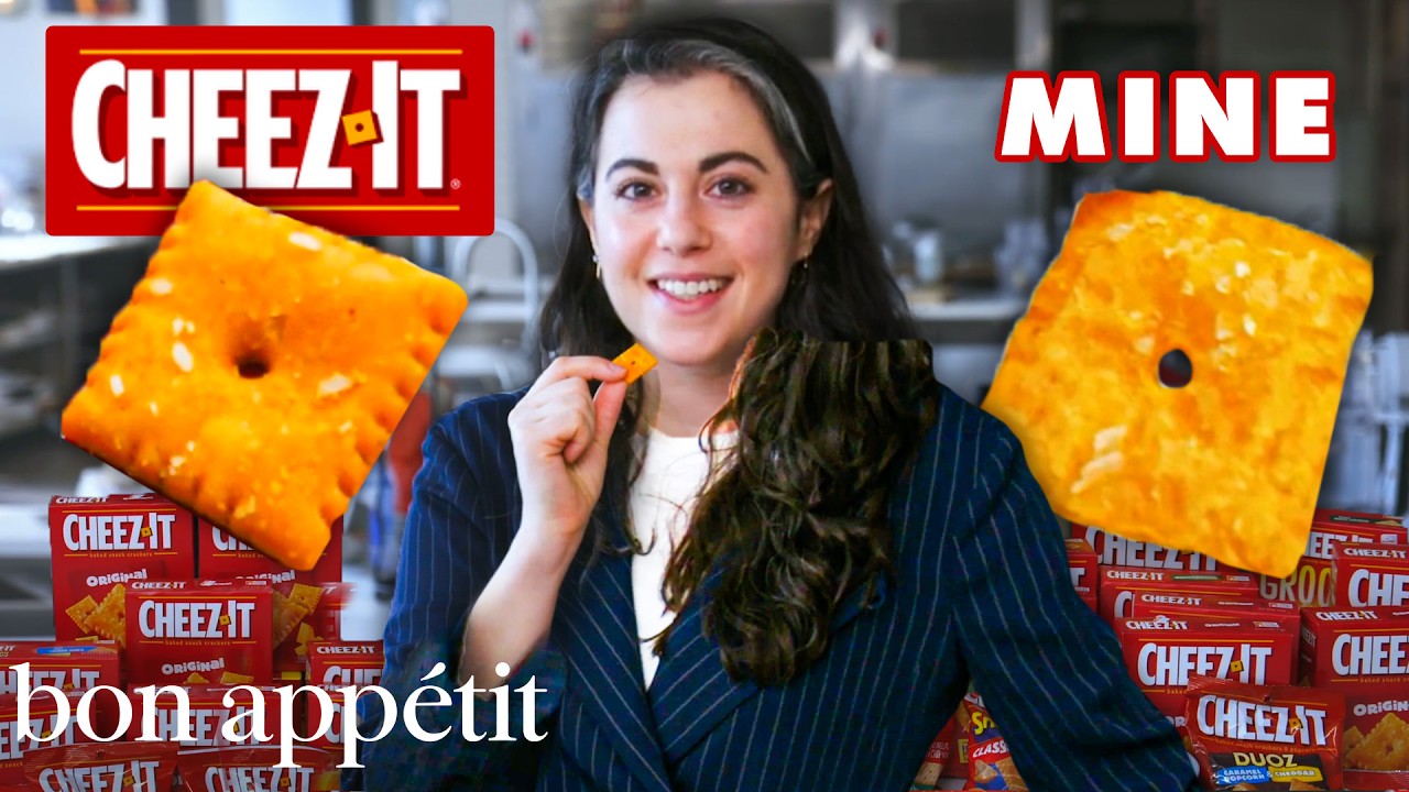 Pastry Chef Attempts to Make Gourmet Cheez-Its | Gourmet Makes | Bon Appétit