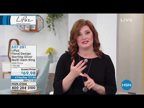 HSN | LiPaz Sterling Silver Jewelry 03.13.2019 - 01 AM