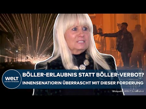 Video Thumbnail: BERLIN: Polizeigewerkschaft fordert Böllerverbot! Innensenatorin überrascht mit diesem Vorschlag