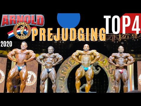 Top 4 at the 2020 Arnold Classic prejudging