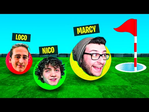 MAPPA IMPOSSIBILE DI GOLF CON LE PENITENZE! - Mini Golf