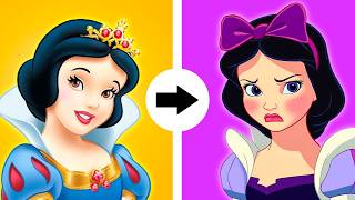 Disney Princesses As Their Opposites Part 3