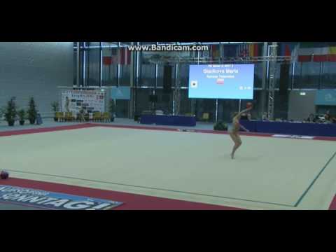 Maria Gladkova - ball // «Luxembourg Trophy» 2017