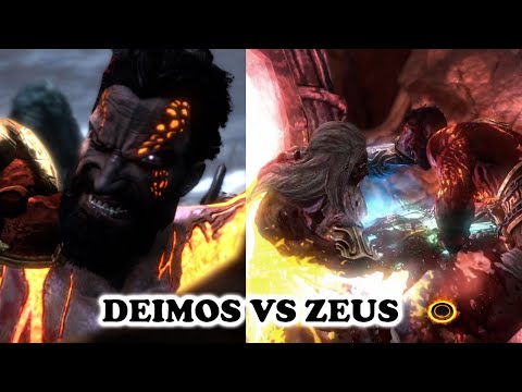 NG+ Hack Deimos (Kratos' Brother) VS Zeus + ENDING | God Of War III PS5