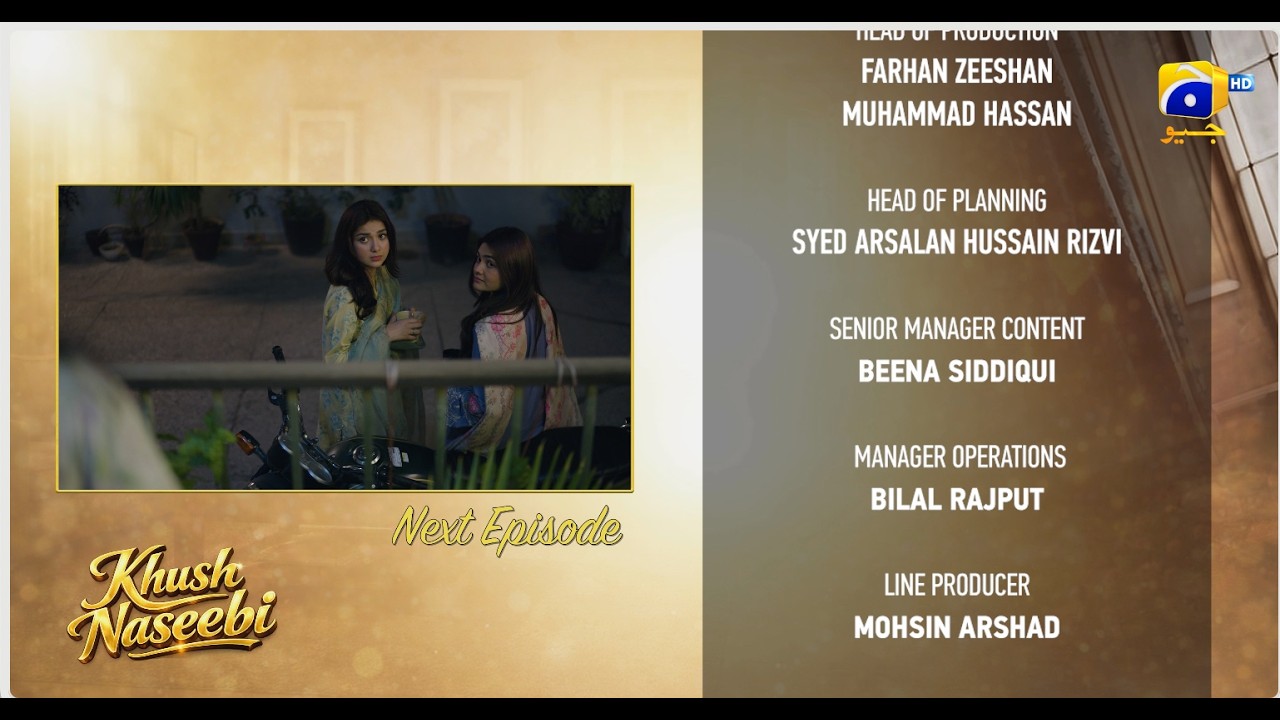 Khush Naseebi Episode 47 Teaser - 8th May 2026 - HAR PAL GEO