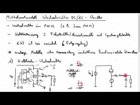 Le_R10 Modellierung DCAC Wandler - Mittelwert Modellierung Wechselrichter