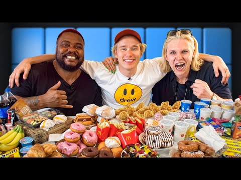 60min aikaa syödä KALOREITA MAHDOLLISIMMAN PALJON ft. Seksikäs-Suklaa & Arttu Lindeman