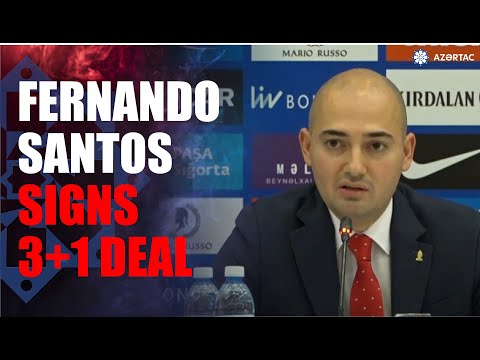 Fernando Santos signs 3+1 deal with Azerbaijan national team