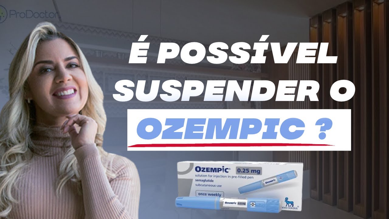 COMO PARAR DE USAR OZEMPIC !