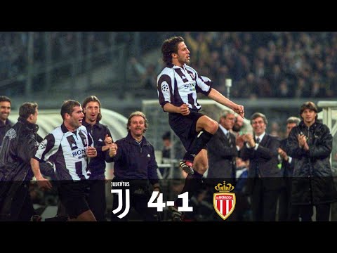 Juventus vs Monaco 4-1 All Goals & Highlights | Champions League 1997/98