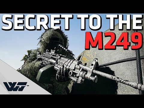 THE SECRET TO THE M249 - A guide to this beastly good weapon - PUBG