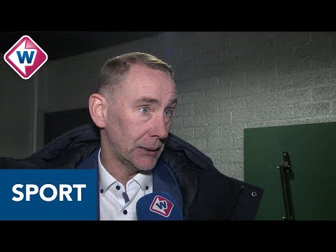 Hijs Hokij-coach Chris Eimers na nederlaag in de ijshockeybekerfinale - OMROEP WEST SPORT