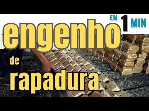 ENGENHO DE CANA E RAPADURA  - Tradição no interior do nordeste