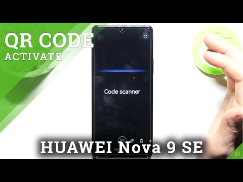How to Scan QR Codes on HUAWEI Nova 9 SE - Use Code Scanner