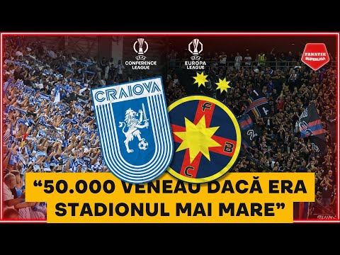 COLOSAL | Fanii Universitatii Craiova si FCSB AU FACUT ISTORIE IN PLAY-OFF-UL EUROPEAN