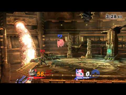 SSB4 WIIU Fox vs. Jigglypuff