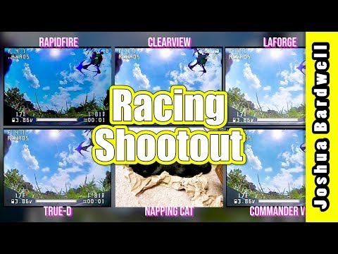 Rapidfire vs. Clearview vs. Commander vs. LaForge vs. True D vs. Achilles | FATSHARK MODULE SHOOTOUT