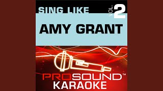 Love Has A Hold On Me (Karaoke with Background Vocals) (In the Style of Amy Grant)