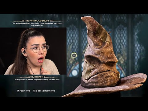 Stunned by Sorting Hats decision - Hogwarts Legacy REACTION