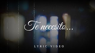 Jon Carlo - Te Necesito (Video Lyric)