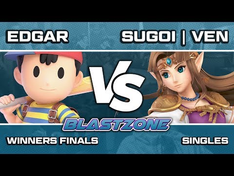 PSG Blastzone: Edgar (Ness/Palutena) vs Sugoi | Ven (Zelda) - Winners Finals