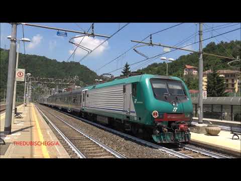 E.464 CON REGIONALE IN ARRIVO A RONCO SCRIVIA. (GE) SAB. 12 - 6 -  2021.