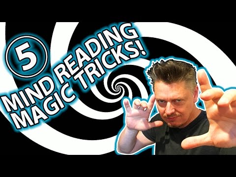 TOP 5 MIND READING Magic Trick Pranks YOU CAN DO!