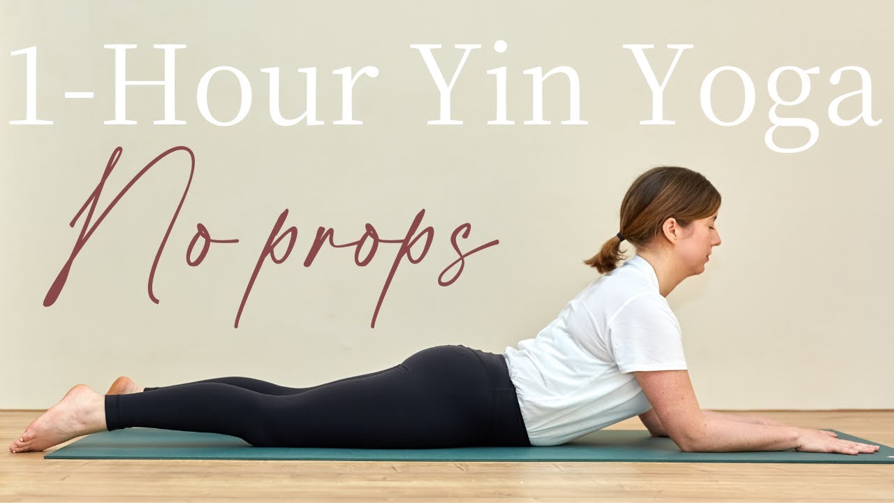60-minute Beginner Yin Yoga Class — Yin Yoga class, 65 minutes