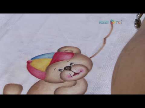 Mulher.com - 14/02/2017 - Pintura em fralda - Filó Frigo  P2