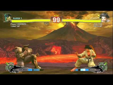 SSF4: Player19990825 (Dictator) VS mok11bk (Makoto)
