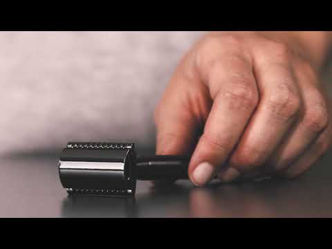 Greencult Rasierhobel BASIC - Griff aus Edelstahl - Made in Austria