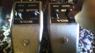 Video thumbnail for Vox Tone BenderS 1966 and 1967 by scott51381
